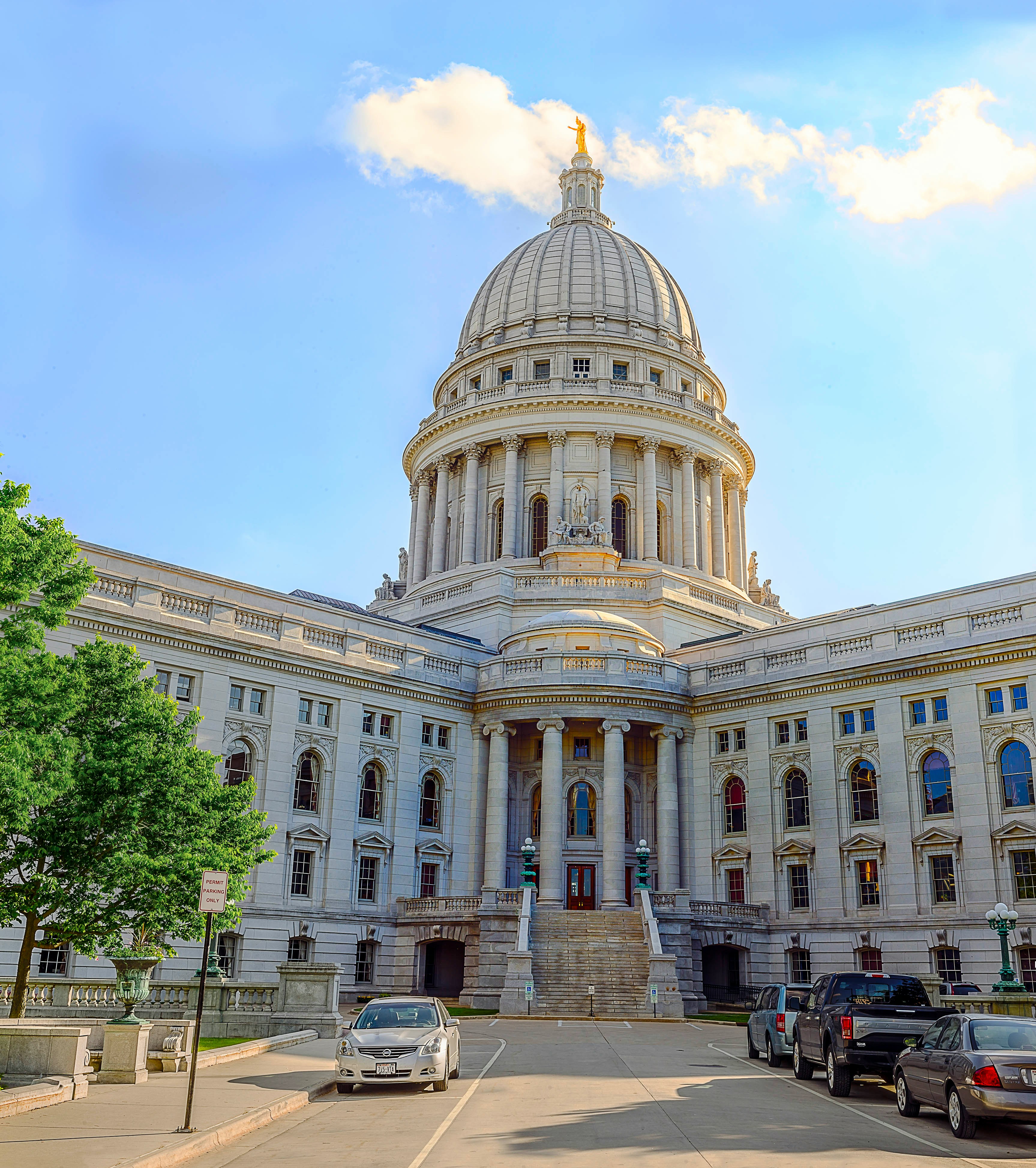 Government building representing legal authority